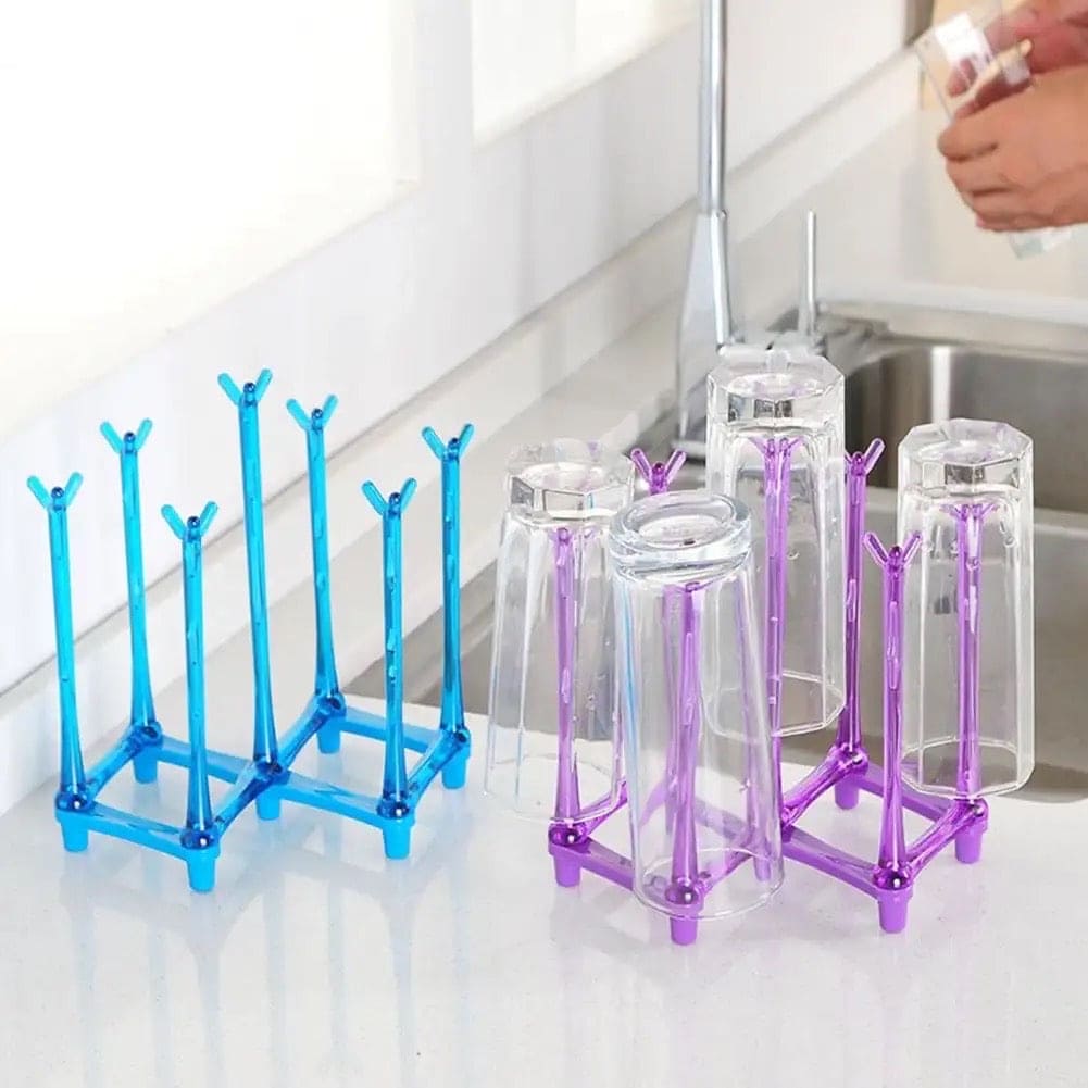 Foldable Glass Cup Holder, Acrylic Glass Stand Tree, Infant Toddler Feeding Glass Drying Rack, Water Mug Drainer Stand Tray, Retractable Cup Drying Rack, Simple Durable Water Mug Drainer Kitchen Organizer, Kitchen Countertop Drying Stand Foldable Glass Cup Holder, Acrylic Glass Stand Tree, Infant Toddler Feeding Glass Drying Rack, Water Mug Drainer Stand Tray, Retractable Cup Drying Rack, Simple Durable Water Mug Drainer Kitchen Organizer, Kitchen Countertop Drying Stand